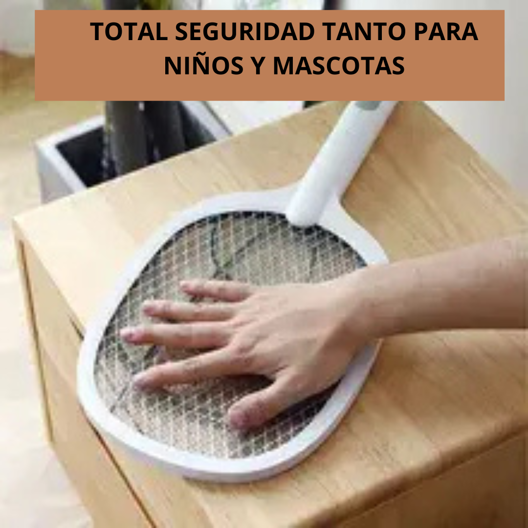 PACK ZAP & TRAP KIT Lámpara y Raqueta Antimosquitos con Luz UV