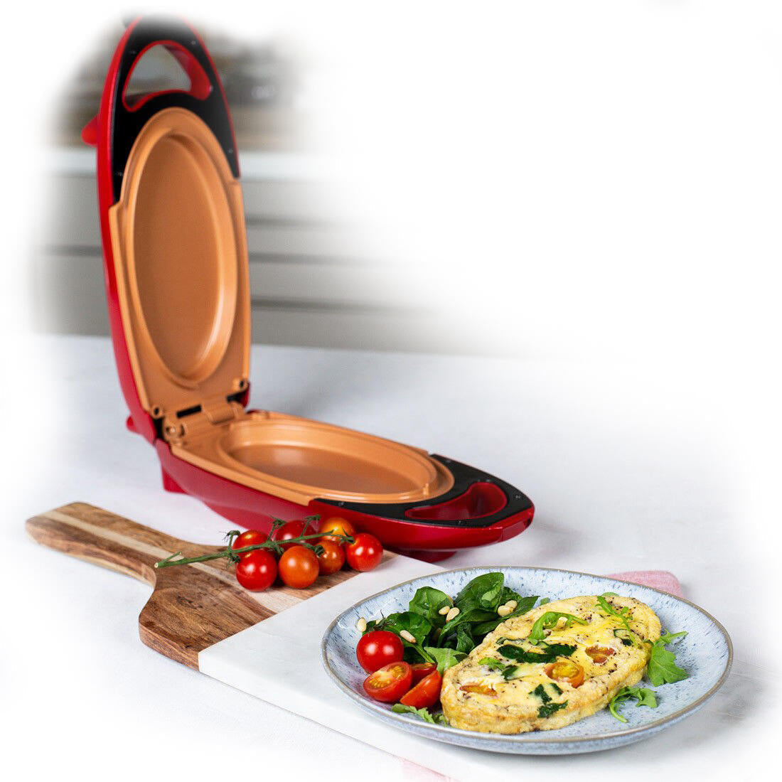 Sartén Plancha Eléctrica Cobre, CHEFGLOW