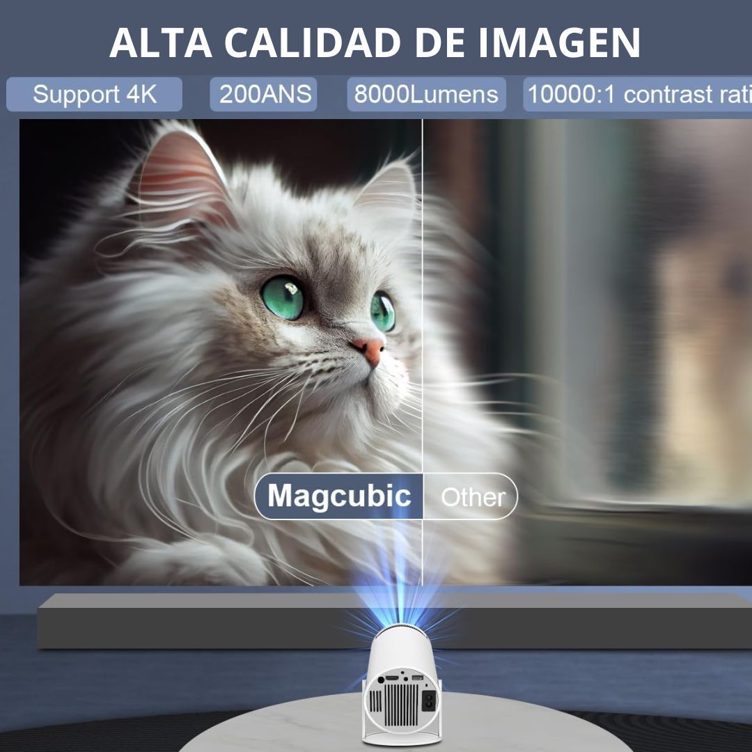 Proyector portatil 4K LUMINAVIEW