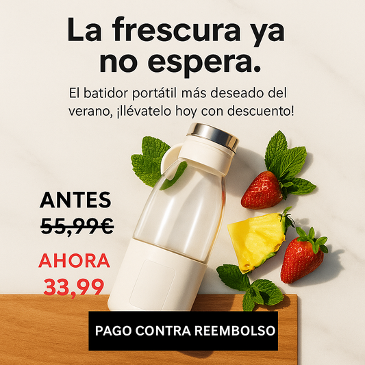 Batidor Portatil BLENDIPoP. 380 ml